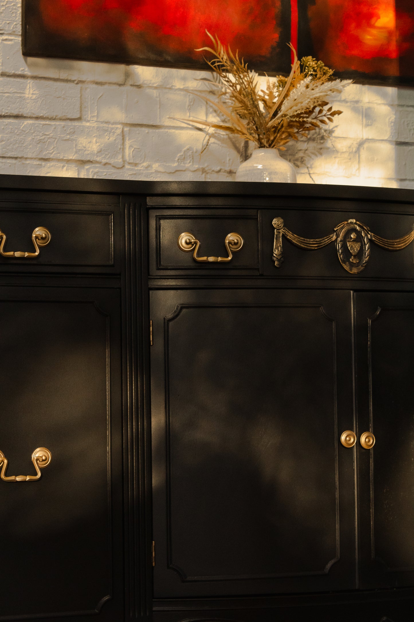 Refinished Antique Buffet